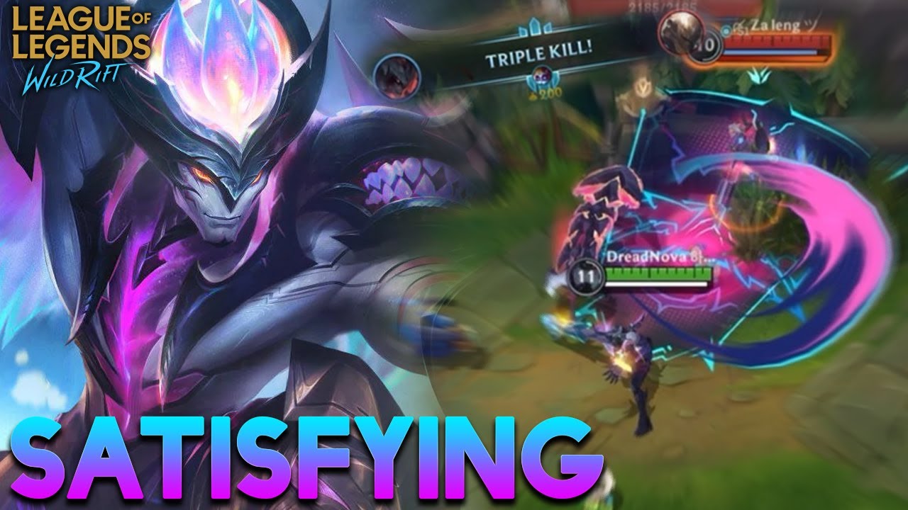 PRIMORDIAN AATROX IS THE BEST SKIN NOW | LEGENDARY SKIN | WILDRIFT