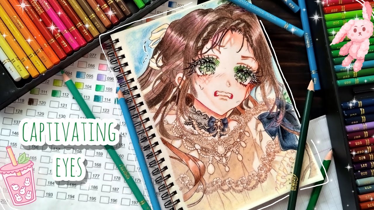 Captivating Eyes: Let's Color to Unveil Their Unique Beauty! 🪷🫧