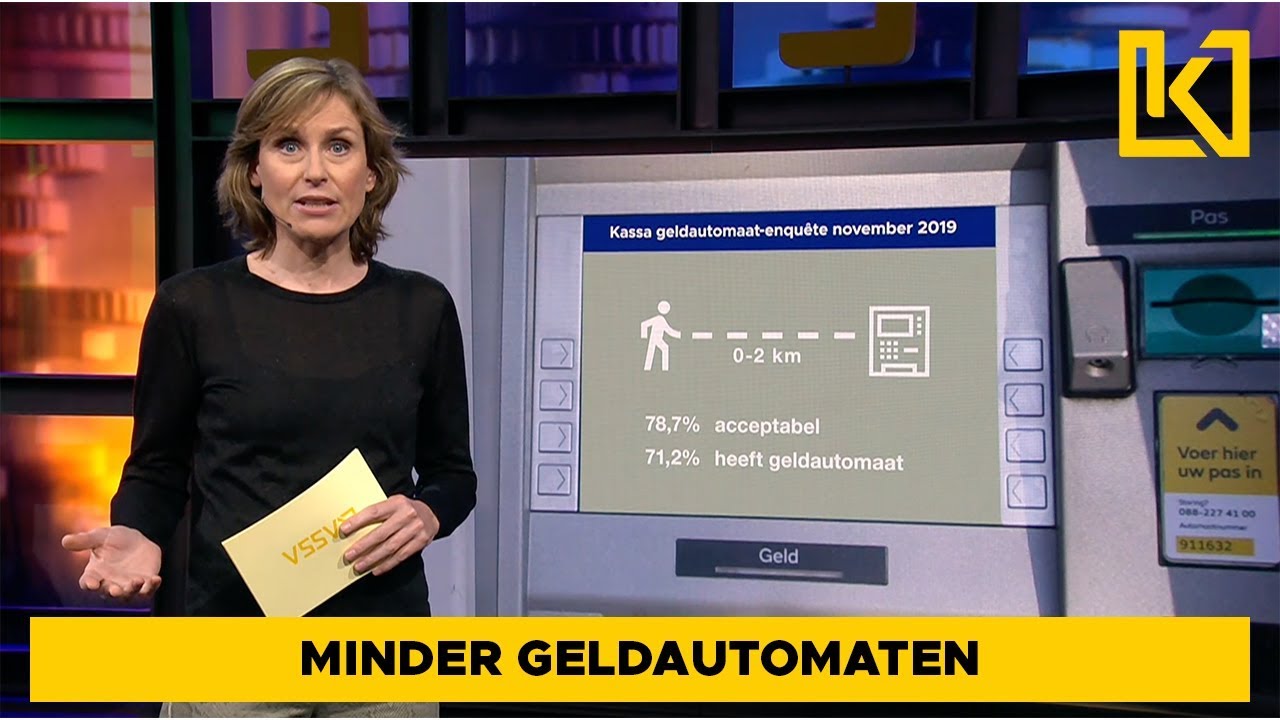 Steeds minder geldautomaten; iedere dag verdwijnt er één