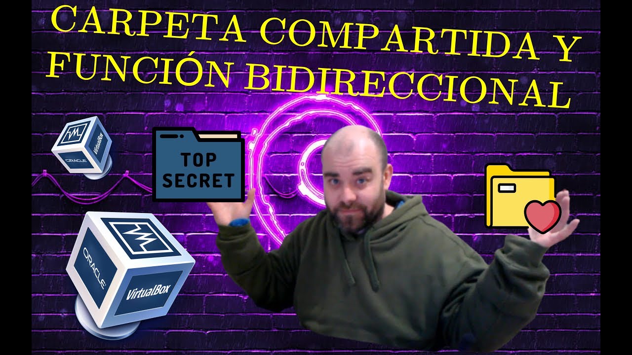 Crear carpeta compartida en VirtualBox entre sistema anfitrión y máquina virtualizada.