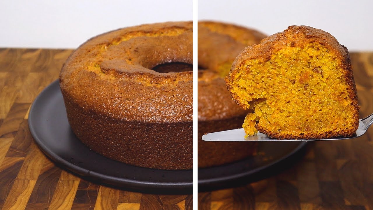 BOLO CASEIRO | CARROT CAKE | BOLO DE CENOURA AMERICANO