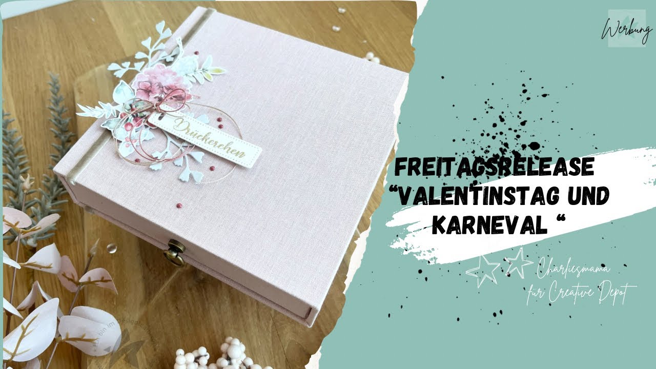 Freitagsrelease bei Creative Depot „Valentinstag und Karneval“ | Schachtelbox | Kulissenkarte | …