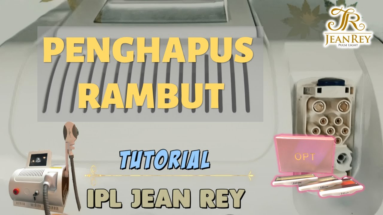 IPL Laser Portable Penghilang Bulu, Jerawat Dan Peremajaan Kulit - Jean Rey Pulse Light