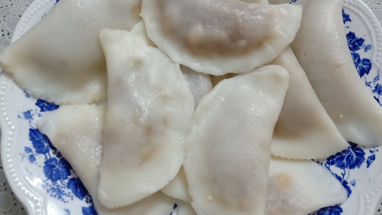 Fresh Coconut Steamed Gujiyaa Konkani Style | Konkani Steamed Sheeng Recipe by Nani and Nawasa