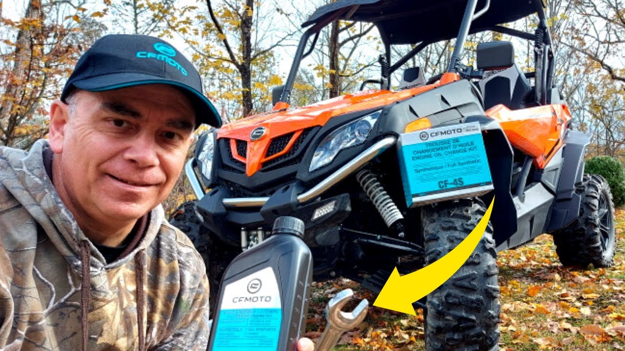 First CFMOTO ZForce 800 Oil Change | Break In Period Maintenance
