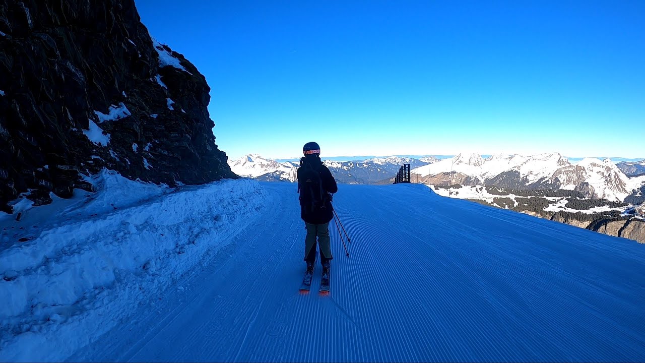 2K Best slope in Morzine - Avoriaz!