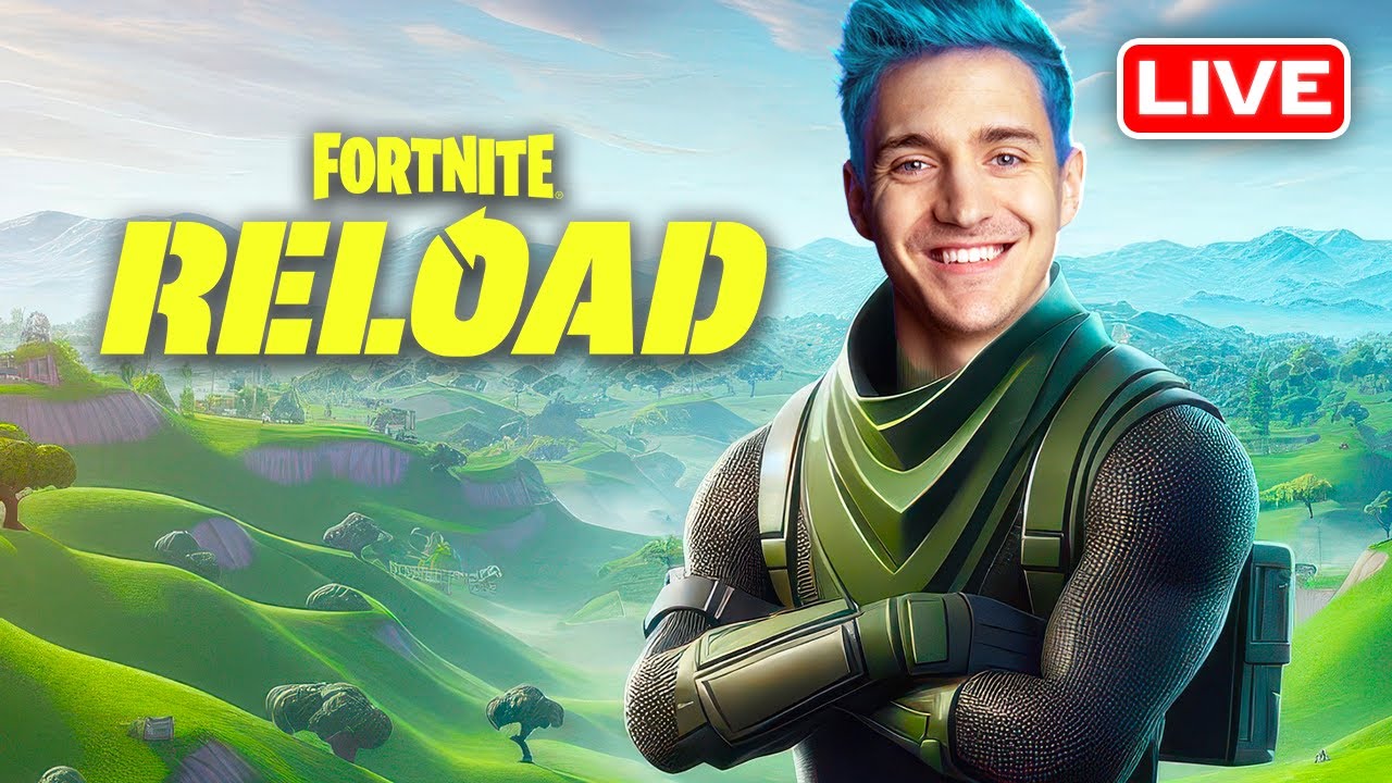 Finally Playing Fortnite Reload 🔴 Live