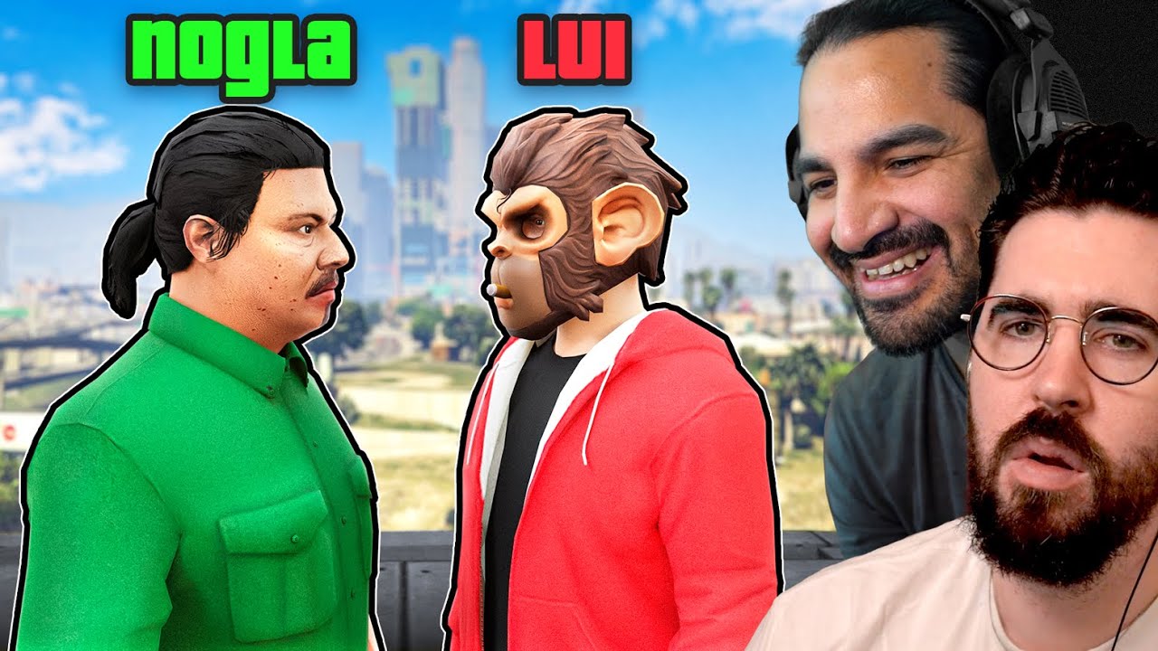 GTA 5 Online - DAITHI DE NOGLA VS LUI CALIBRE!