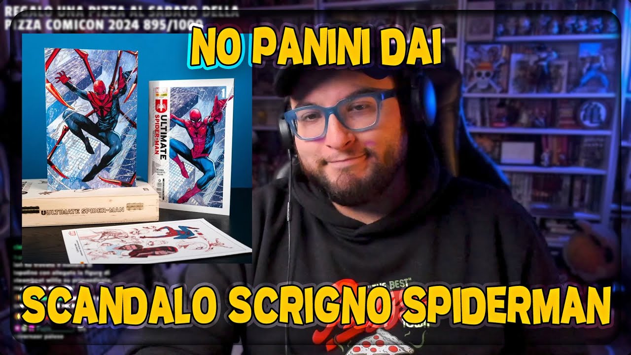 SCANDALO SCRIGNO SPIDERMAN, NO PANINI DAI
