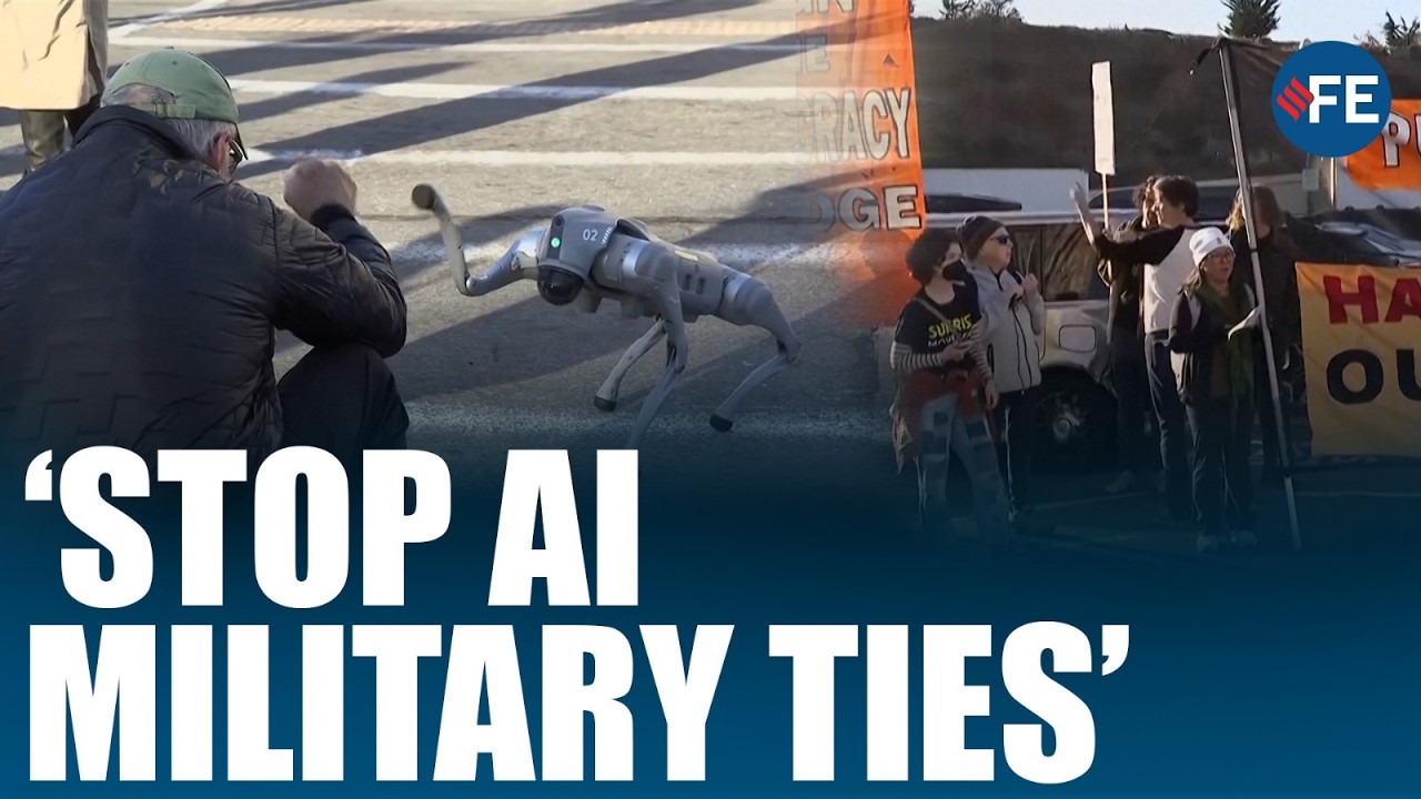Protesters Rally Outside OpenAI DevDay Over Military, ICE AI Ties | World News | us n
