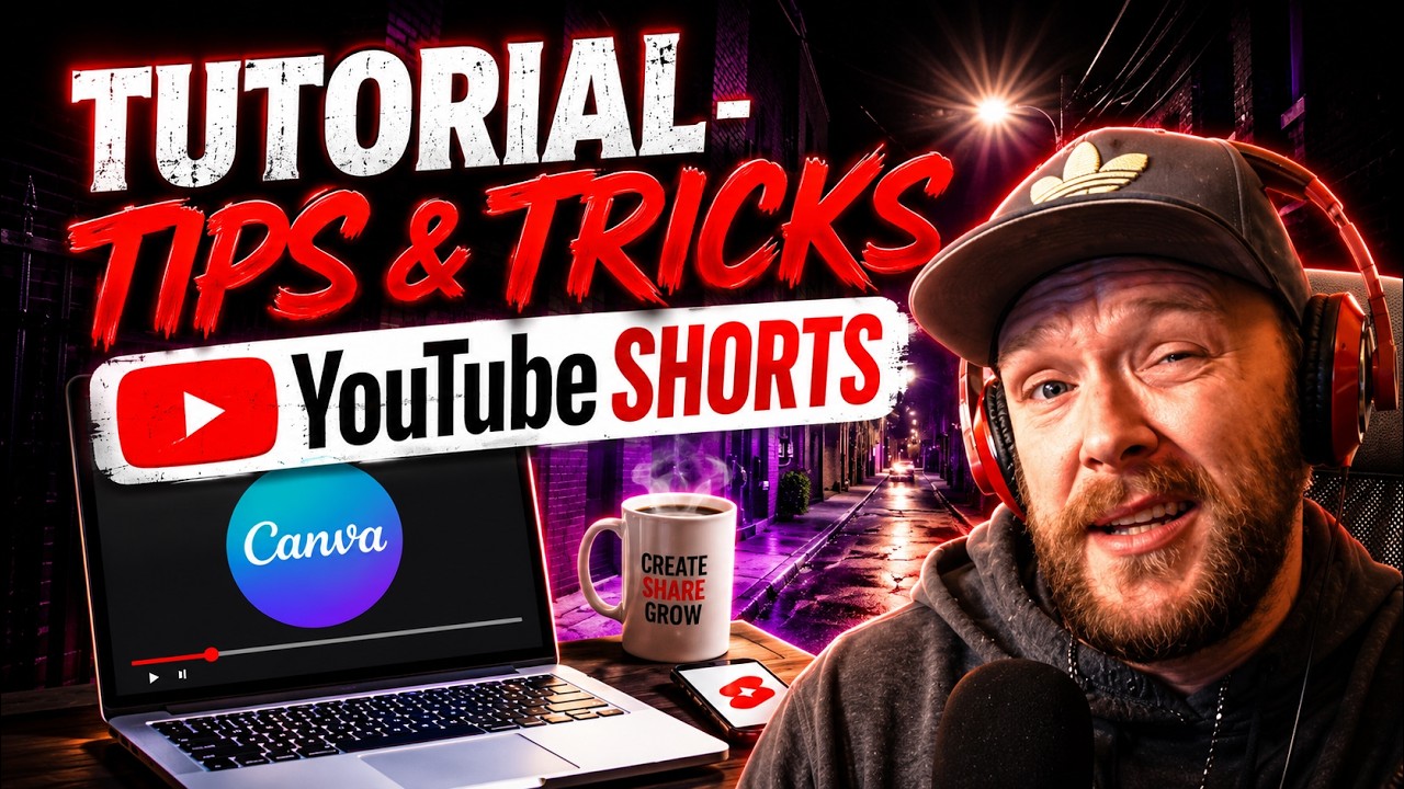 Canva Tutorial for YouTube Shorts (Part 3) | Tips & Tricks and Branding Using the Gif