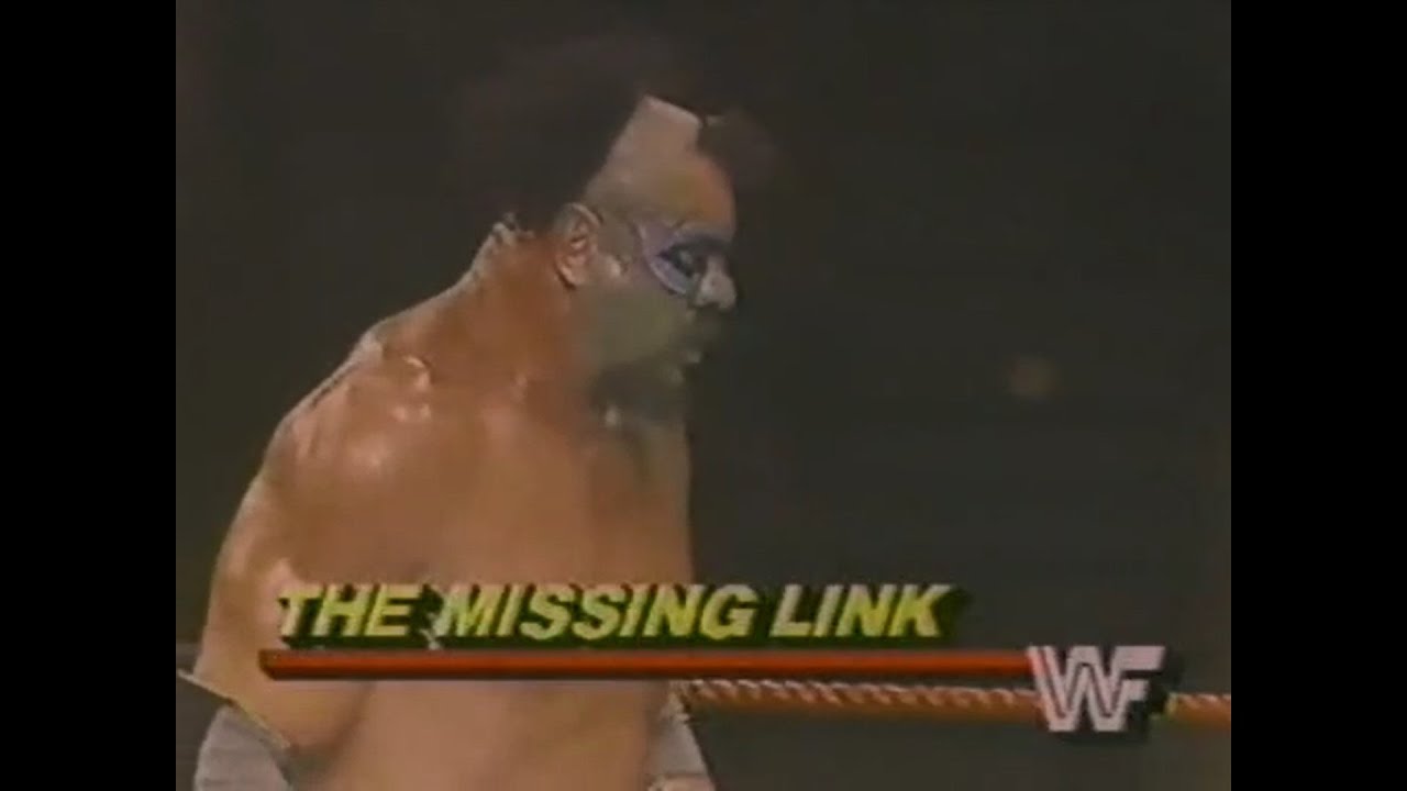 Missing Link in action   Championship Wrestling June 8th, 1985