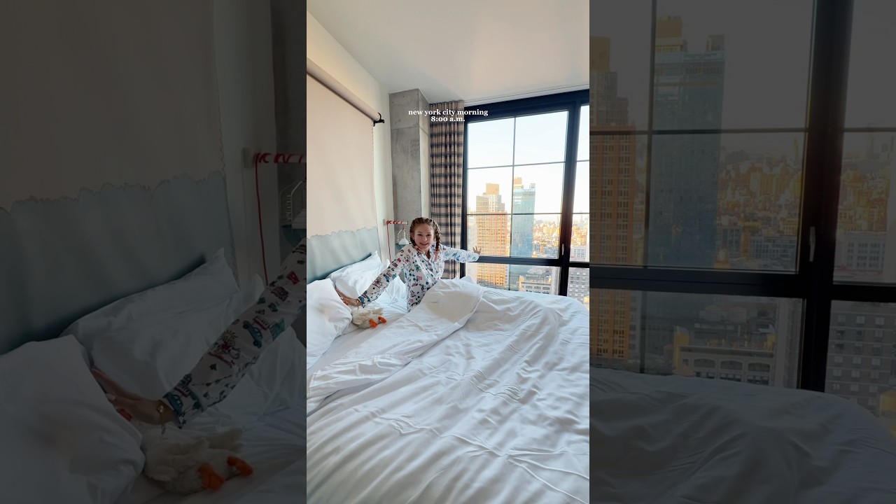 УТРО В НЬЮ-ЙОРКЕ | видеоблог о путешествиях❤️#grwm #утро #эстетика #asmr #влог #nyc #вирусный #сл...