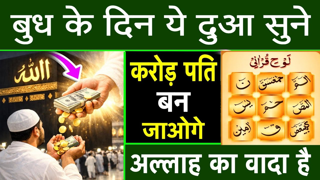 दोलत का समन्दर है ये दुआ 🤲 दुआ ए रोज़ी 🤫 | Morning dua 🤫| Dua for money | Dua E Hajat