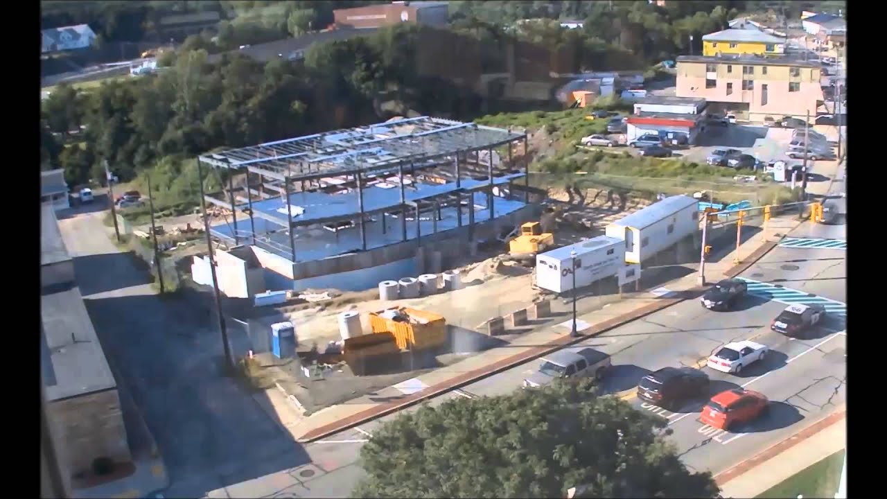 Webster Police New Station Construction Time Lapse