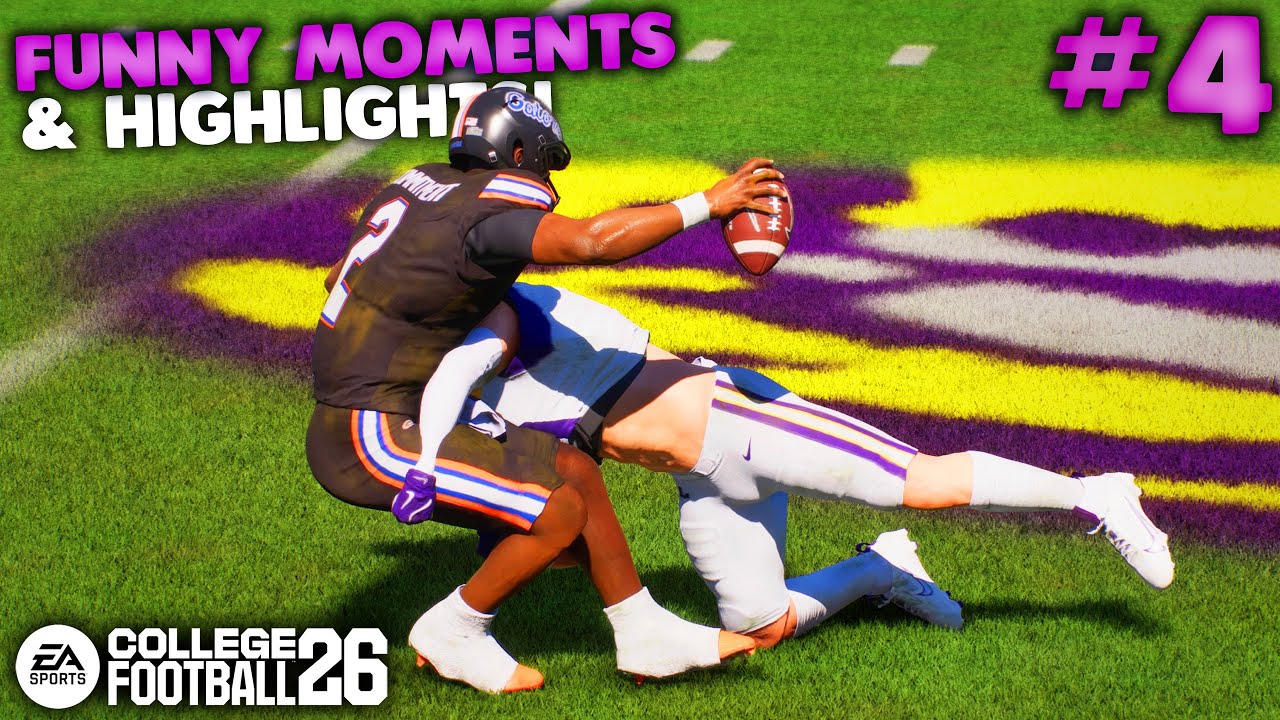 College Football 26: Funny Moments & Highlights #4 - BATTLE FOR FLOYD!