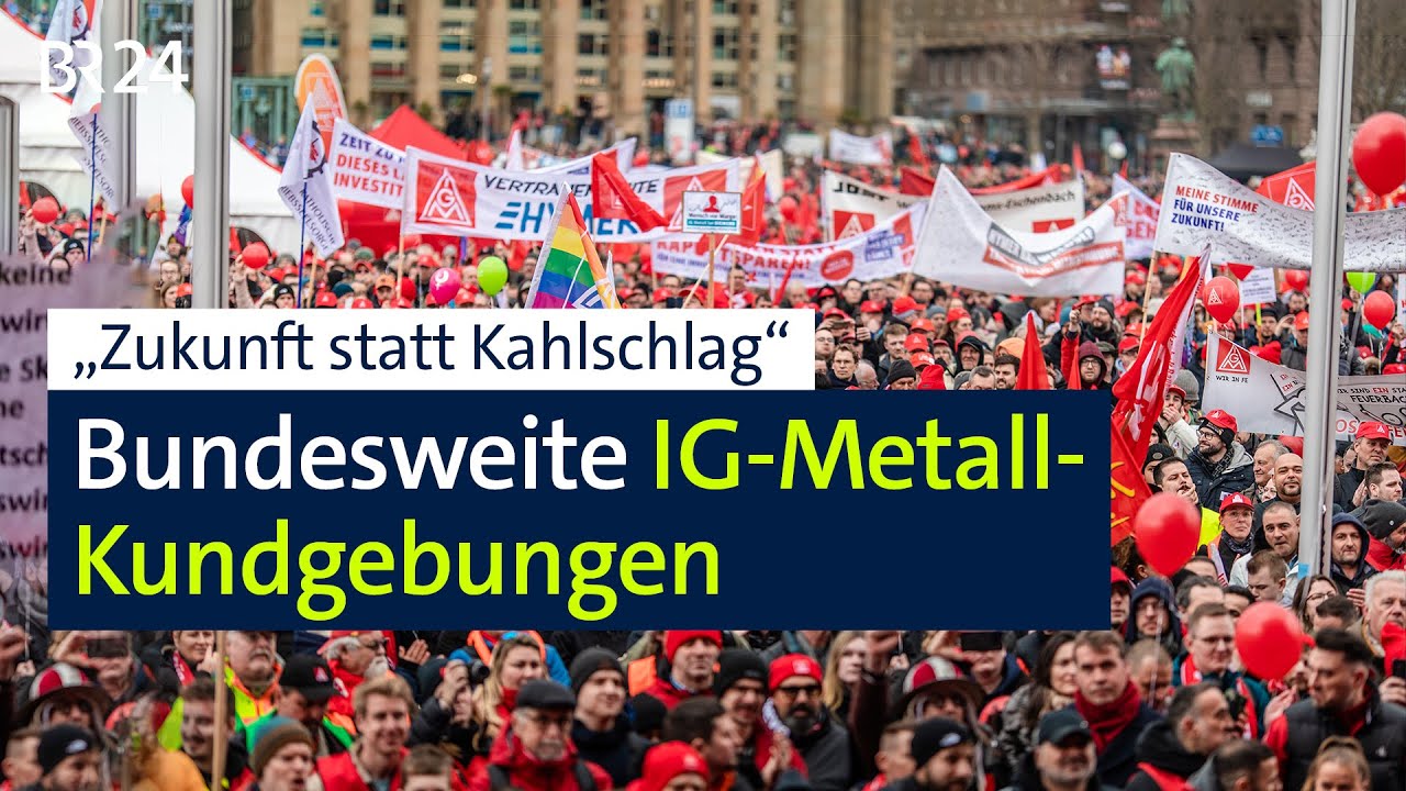 IG Metall: Bundesweiter Aktionstag | BR 24
