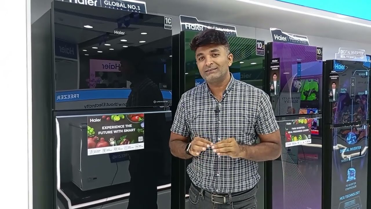 Haier New  Model Refrigerator No Frost Double Door | 518 IFFB
