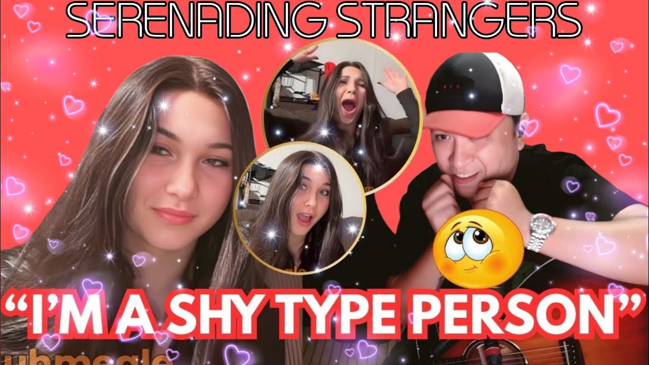 SERENADING STRANGERS IM A SHY TYPE PERSON ☺🤣 #foryou #trending 