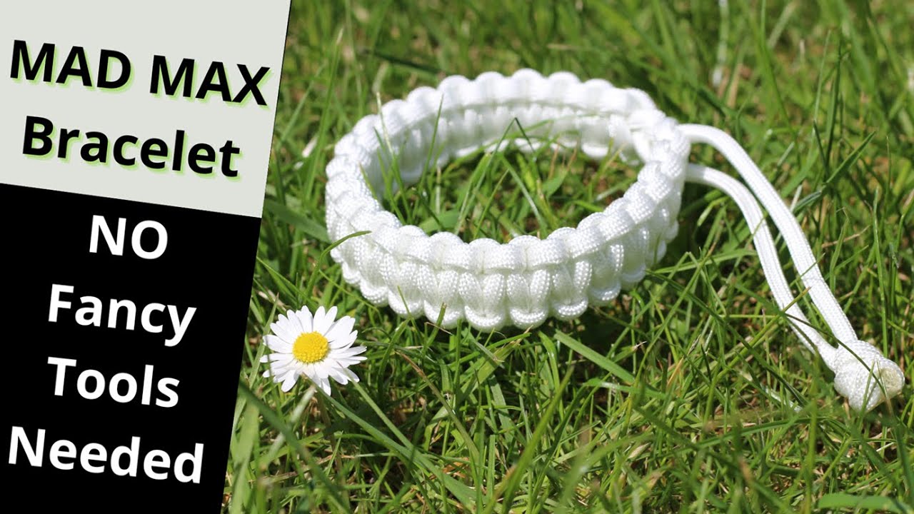 TUTORIAL: Mad Max Bracelet WITHOUT buckle and needle