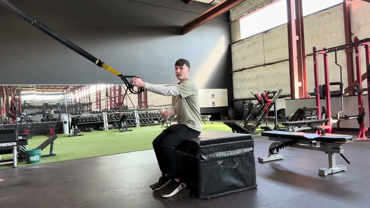 Suspension Ramp Box Squat