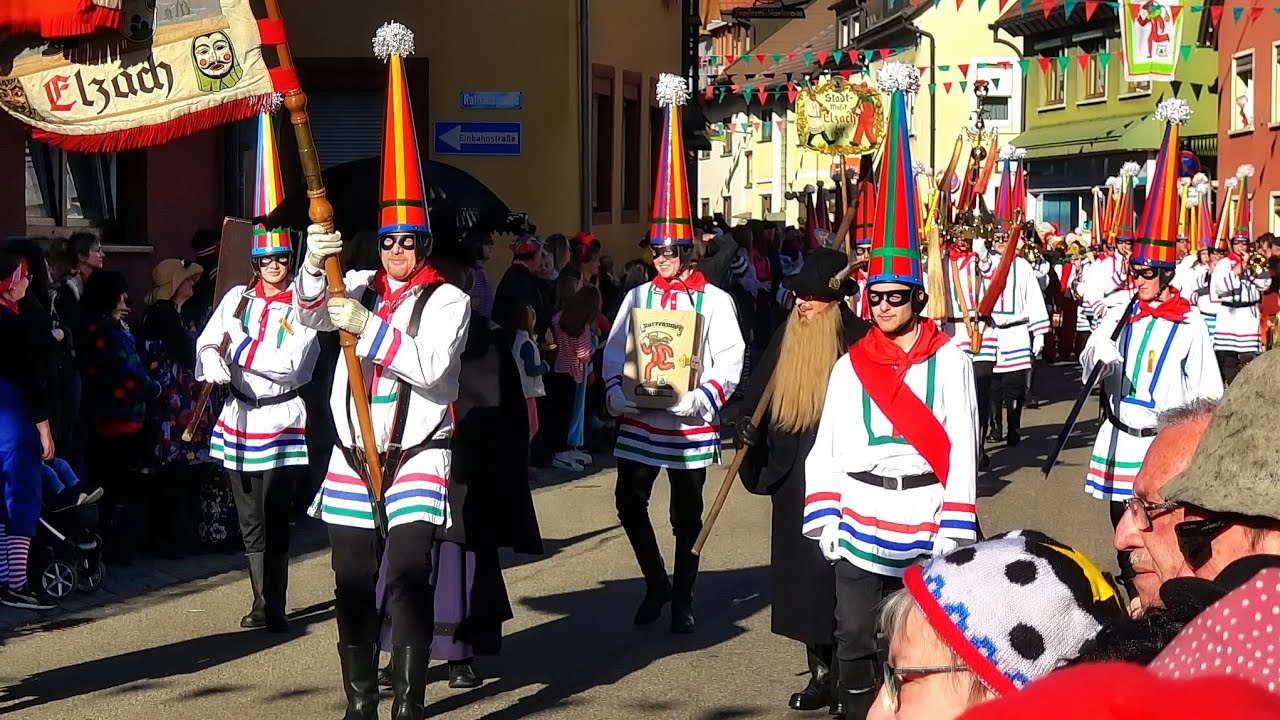 Großer Schuttigumzug in Elzach 2023 | Alemannische Fasnet 🇩🇪