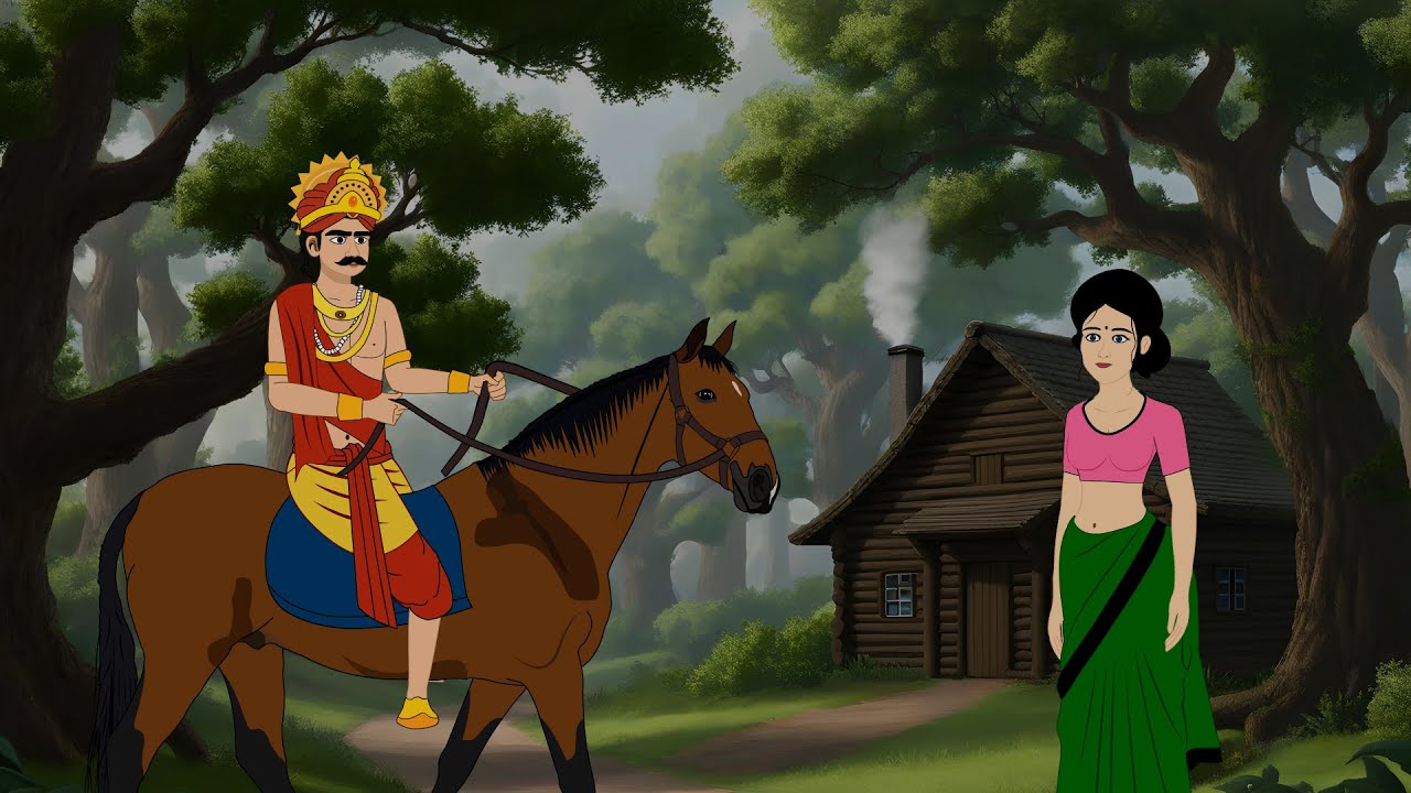 राजा रानी की अद्भुत कहानी | raja rani ki kahani cartoon story | Hindi Story | Moral Stories