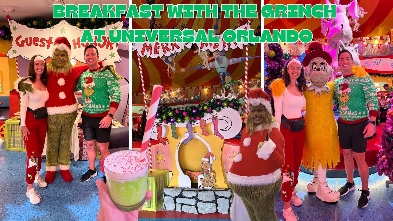 The Grinch and Friends Breakfast Review | BEST Character Dining at Universal's Islands of Adventure
