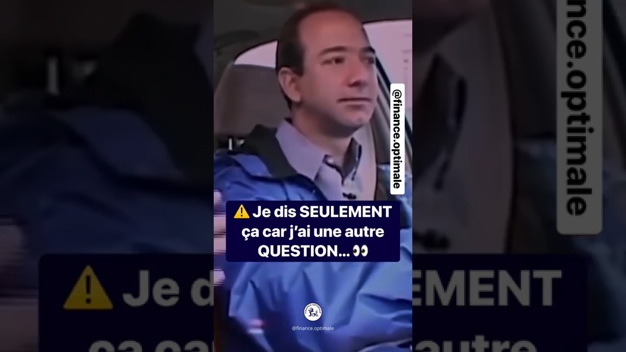 Archive d&rsquo;une Interview de Jeff Bezos 👀 (CEO d&rsquo;Amazon)