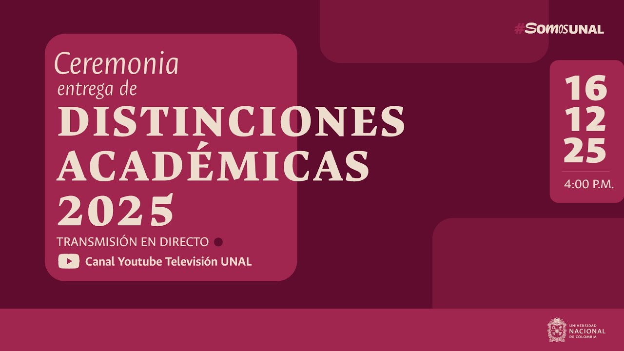 Ceremonia de Entrega Distinciones Acad&eacute;micas 2025