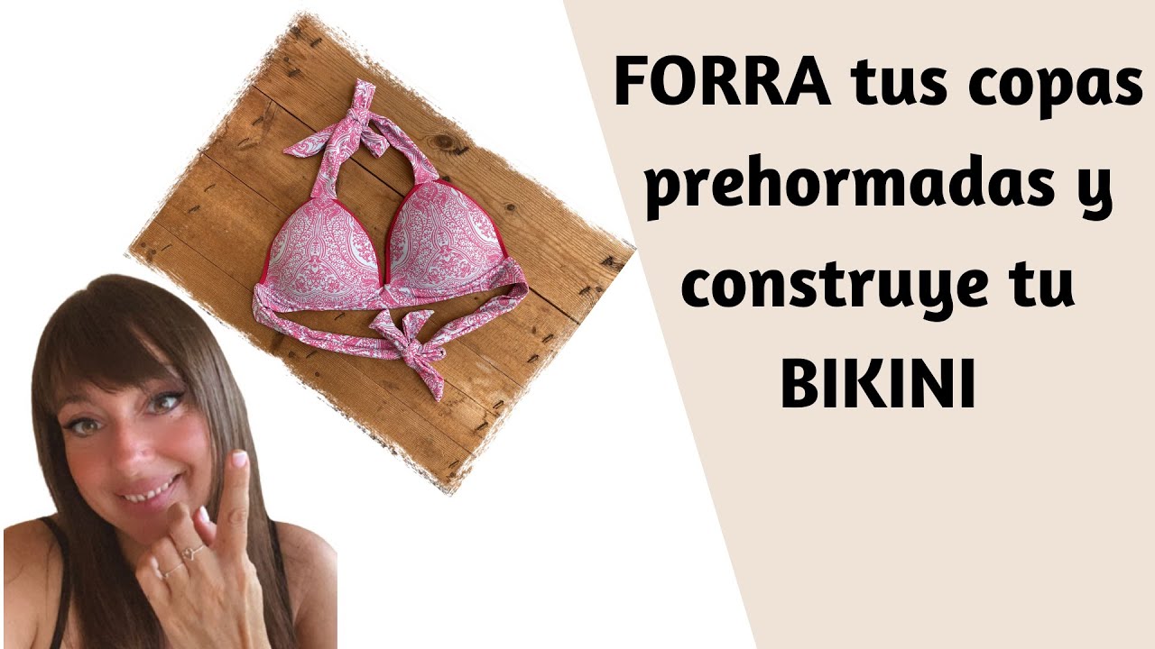 BIKINI con copas PREHORMADAS FÁCIL