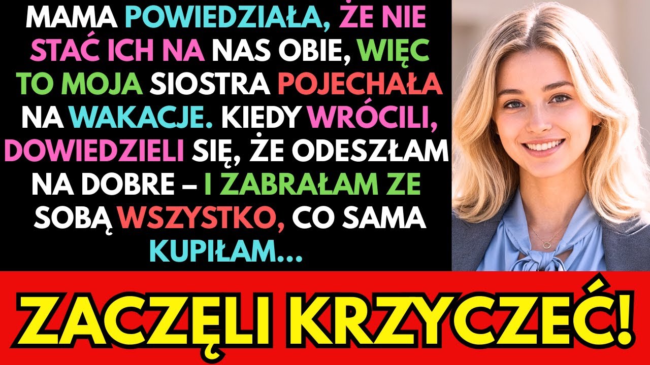 Mama: „Nie stać nas na 2 bilety”. Siostra pojechała na wakacje. Gdy wrócili...