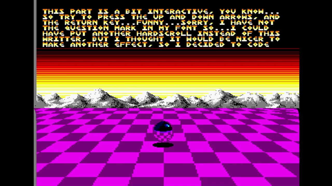 Amstrad CPC demo - Paradise Demo - Chess Master Demo 2 part