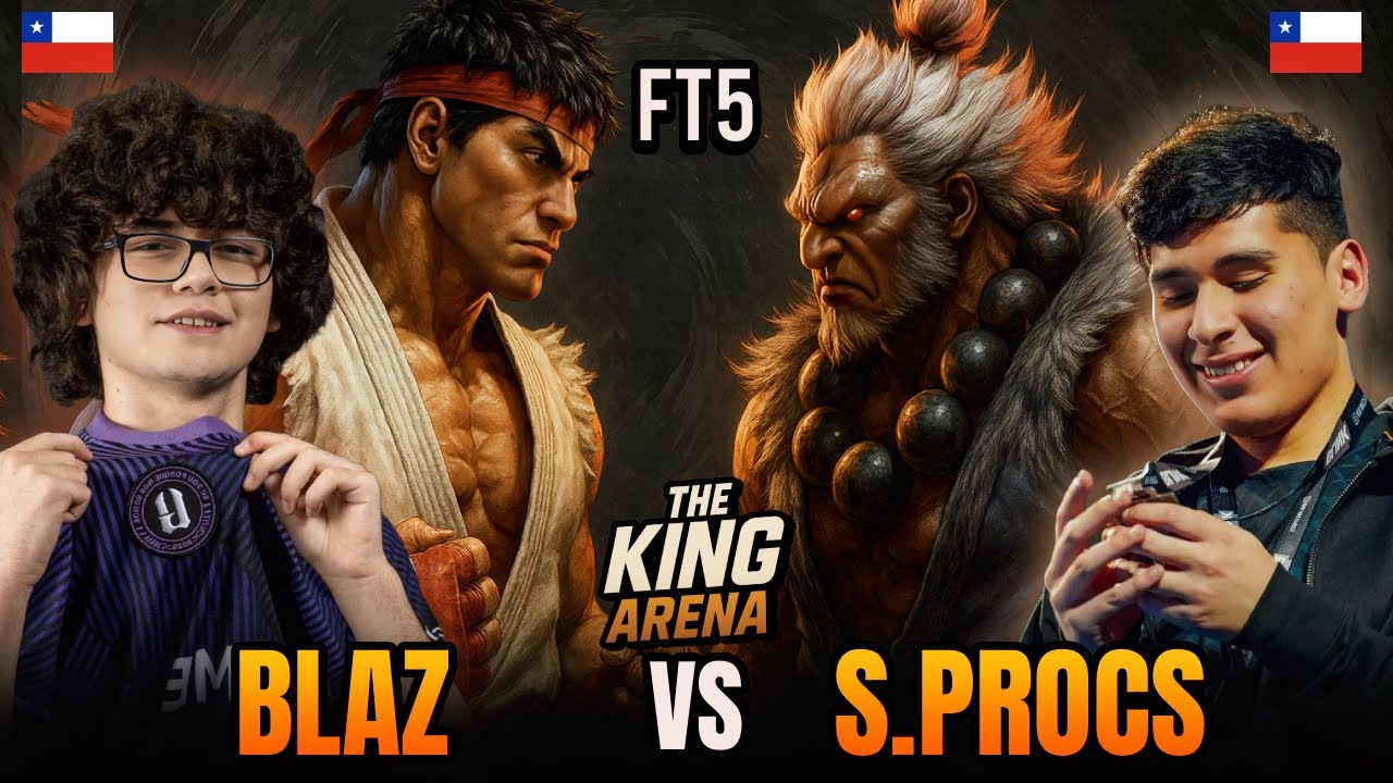 🔥 FT5 ▰ BLAZ (Ryu) vs SCORPIONPROCS (Akuma) ▰ Street Fighter 6 | High-Level Set 🔥