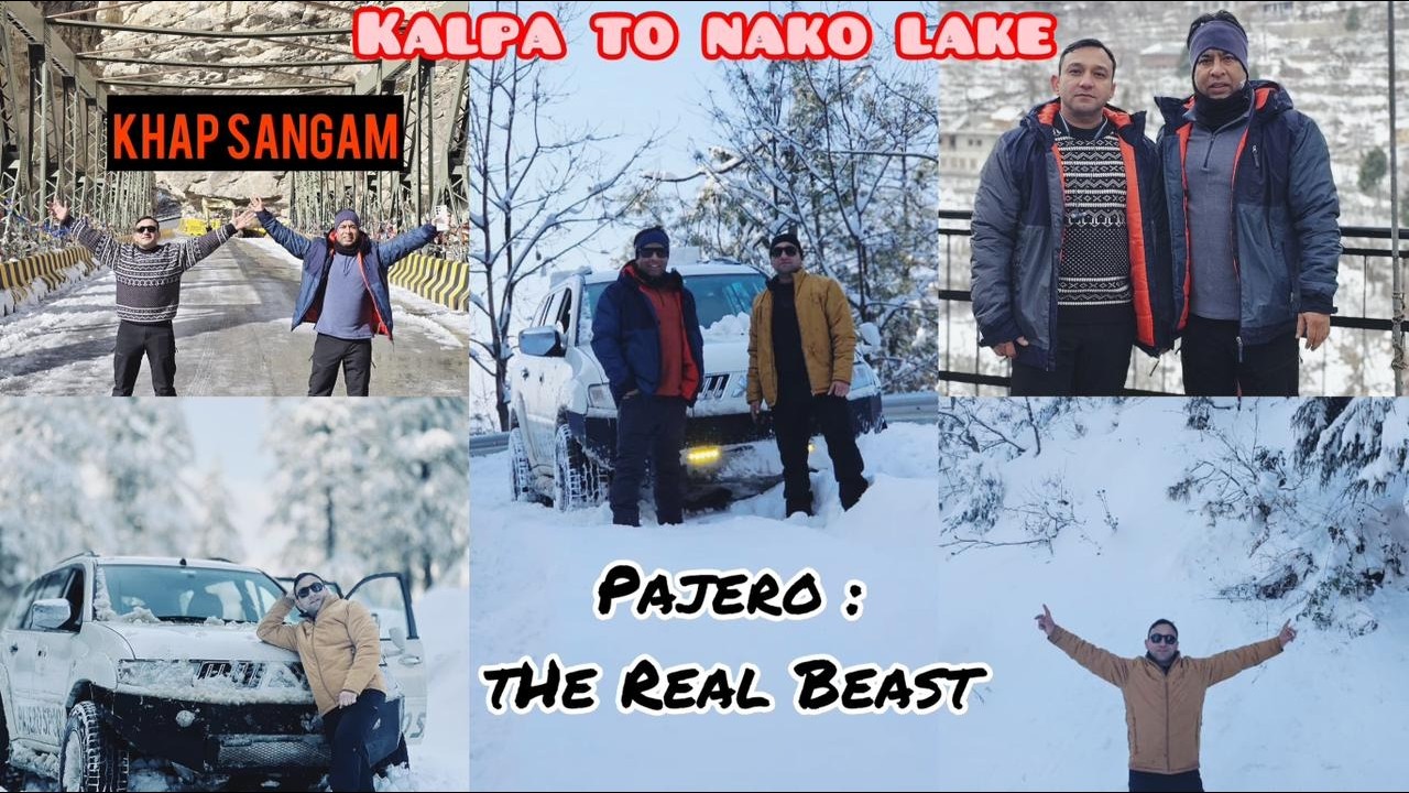 KALPA TO NAKO LAKE ! Ab 3 Din Tak Nahana Nahi ! KHAP SANGAM ! WINTER SPITI EXPEDITION DAY : 04