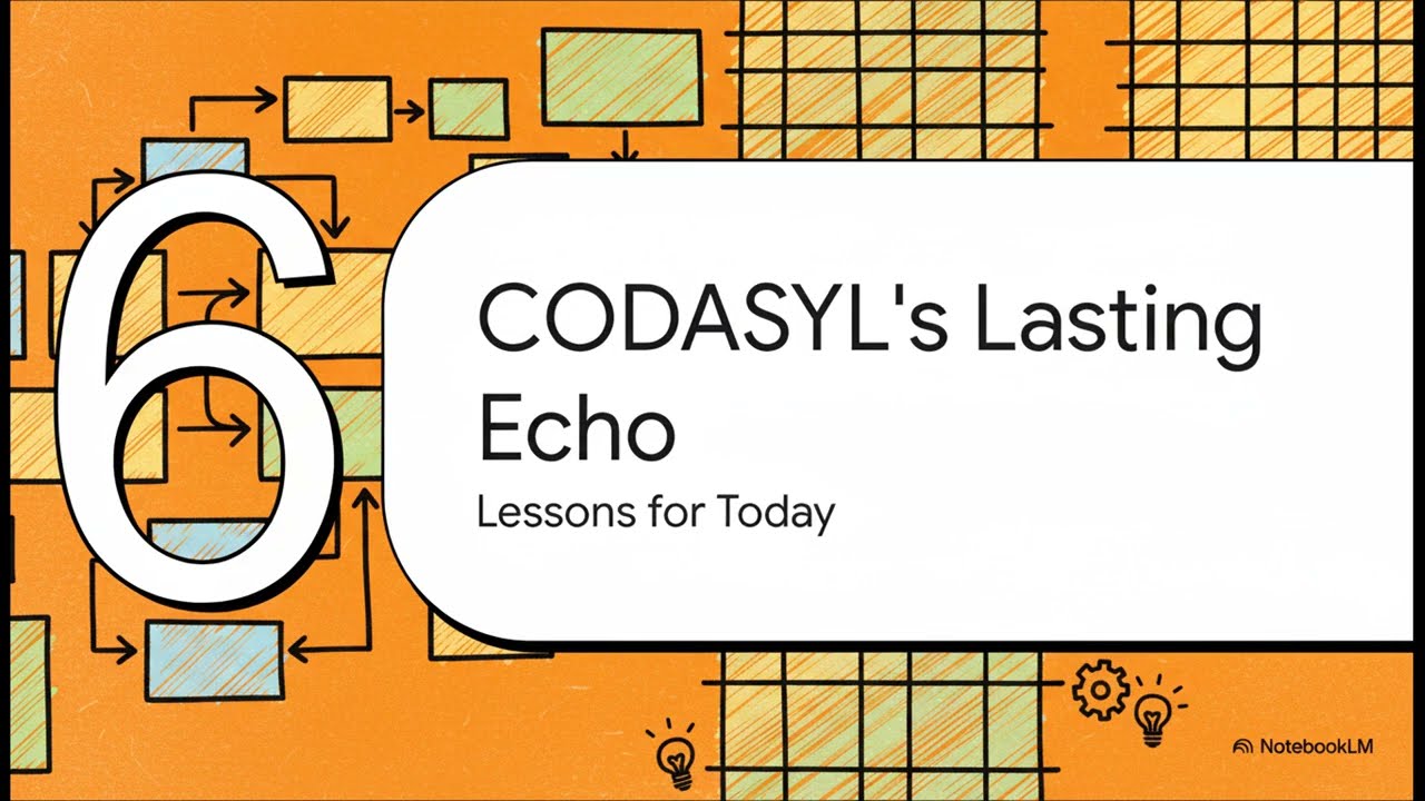DatabaseHistory - Episode 2: CODASYL - Nework database and the database wars