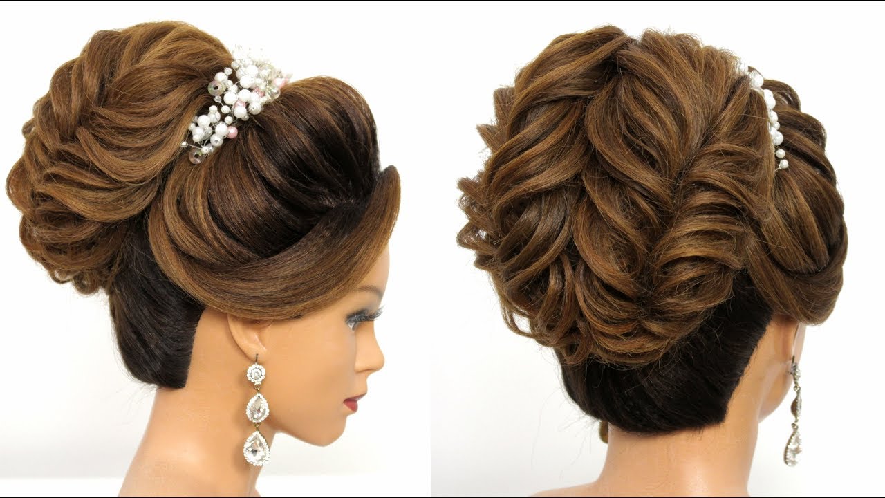 Bridal Updo Tutorial || Wedding Hairstyles || Easy Hairstyles || Hairstyle || Hair Style Girl