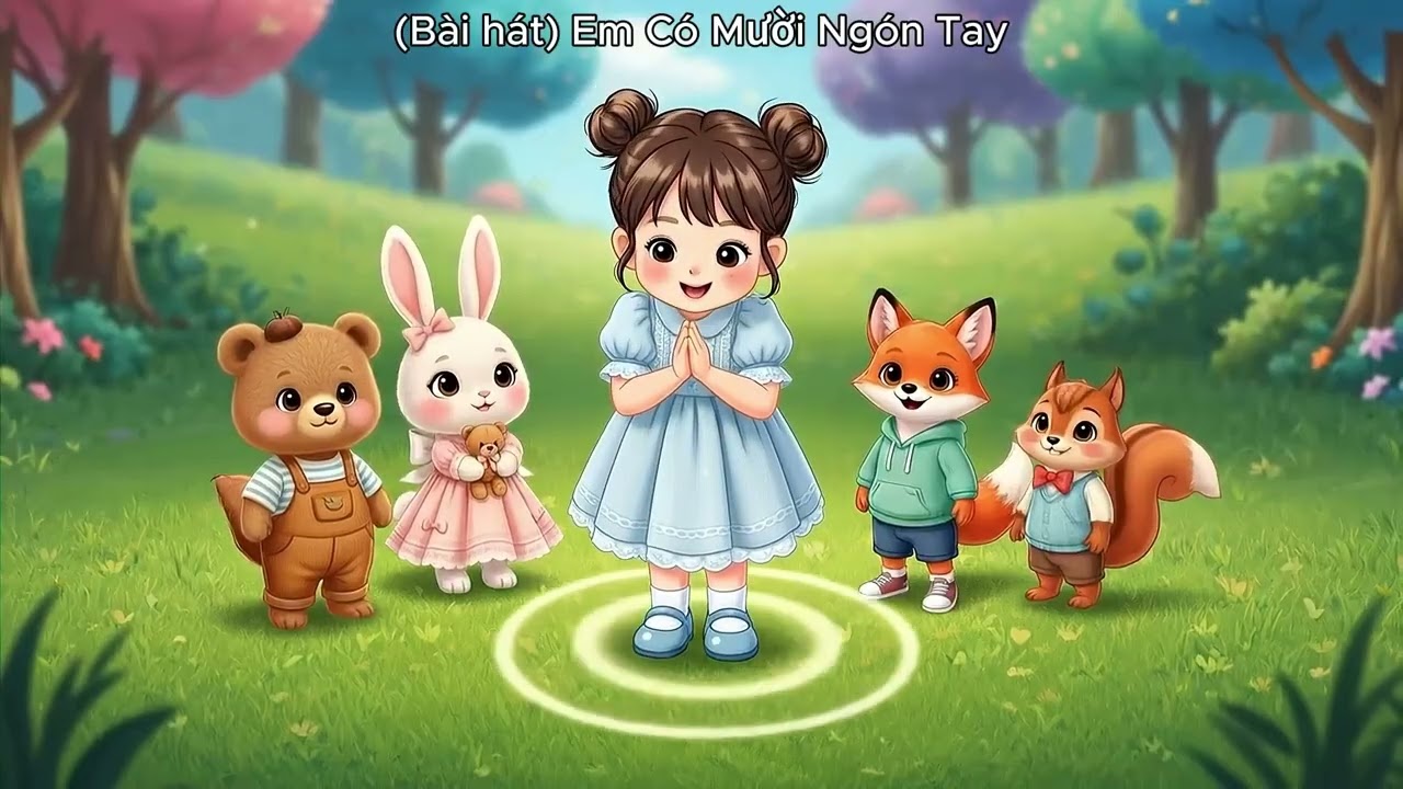 Em Có Mười Ngón Tay | Bài hát thiếu nhi gốc A+B | Trò chơi ngón tay | YouMeanMedia