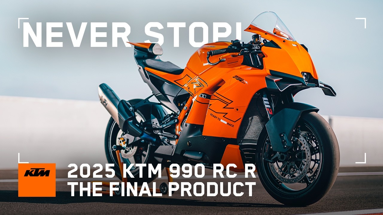 NEVER STOP! KTM 990 RC R Development, Chapter 3 – The Final Product | KTM