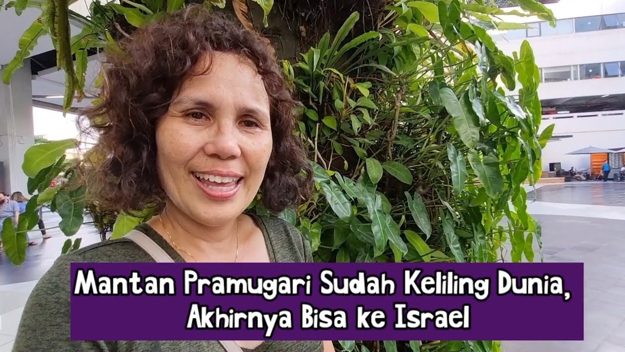 Terharu, Mantan Pramugari sudah Keliling Dunia, Akhirnya Bisa ke Israel