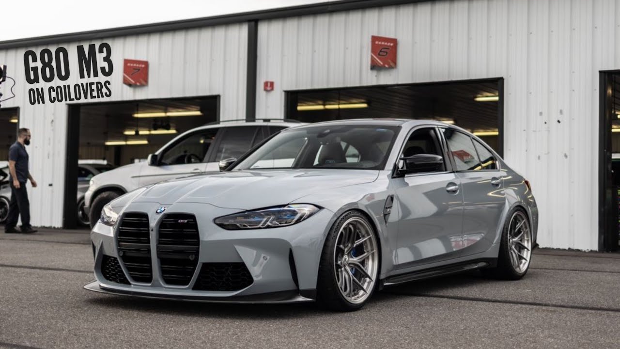 Brooklyn Grey G80 M3 On MCS Single Adjustable Coilover At MPACT 2021