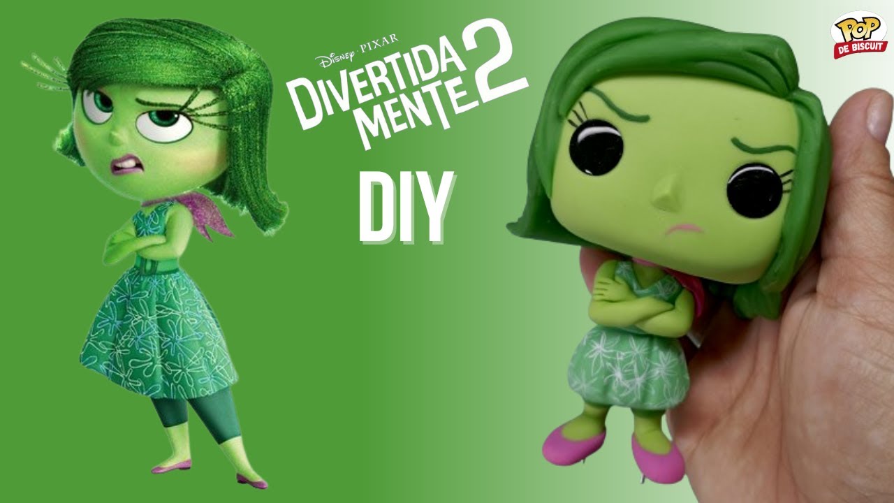 DIY-   Nojinho FUNKO POP de Biscuit -  Divertida mente