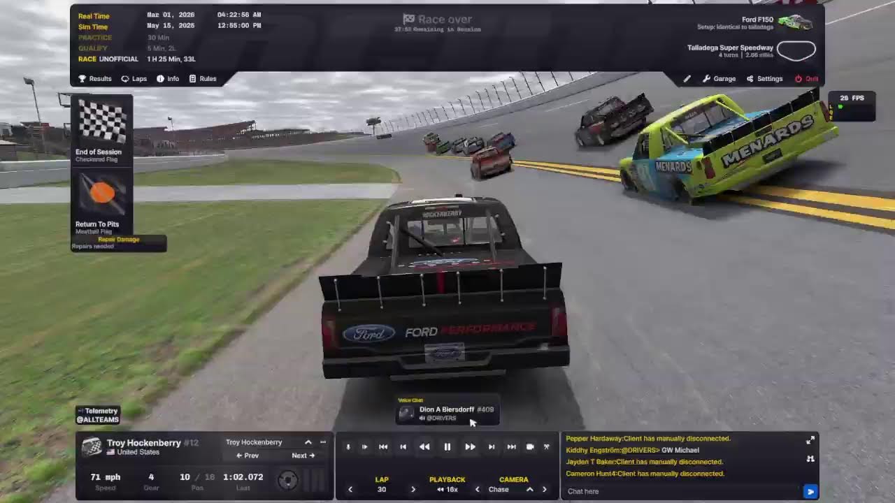 IRACING JOIN UP