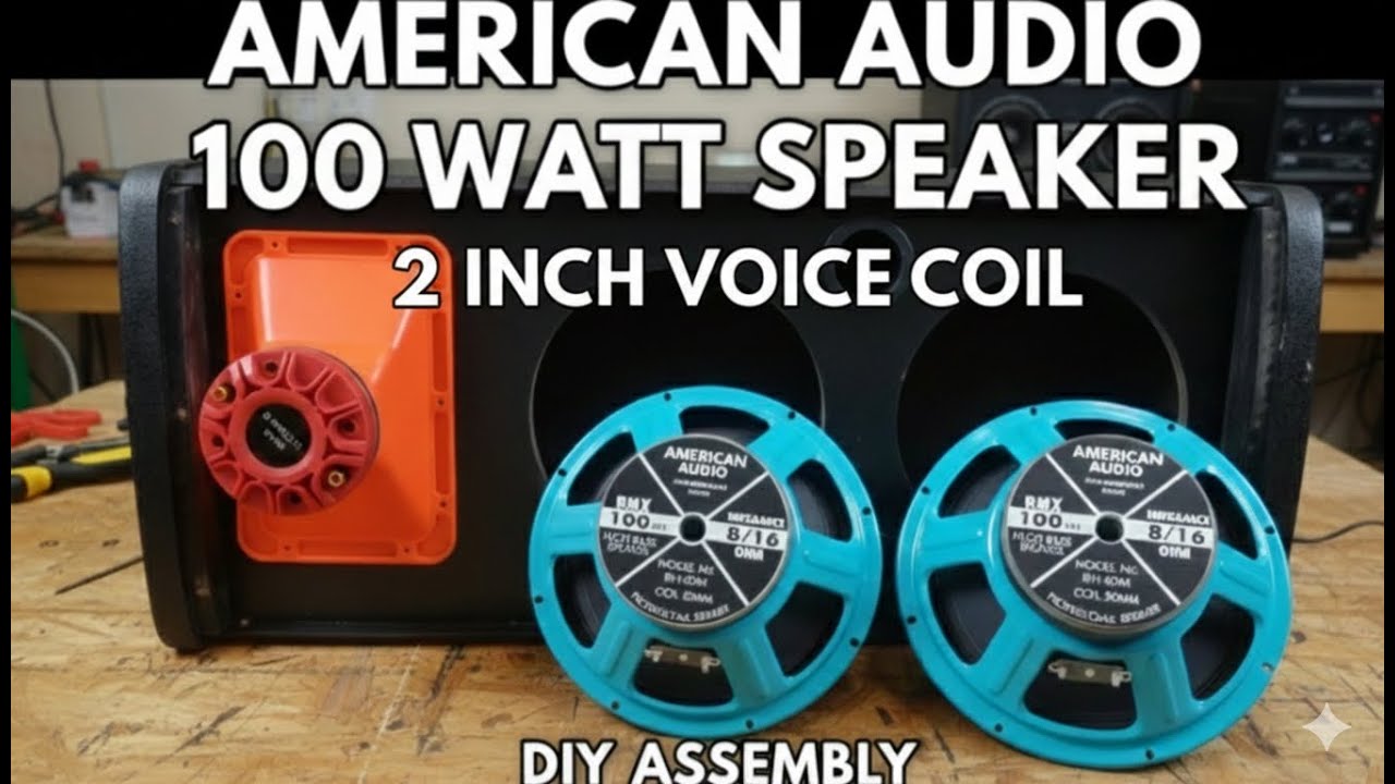 12 inch 100 Watt Speaker 🤯 ऐसा Speaker आज तक नहीं देखा होगा! | American Audio 100 Watt Speaker