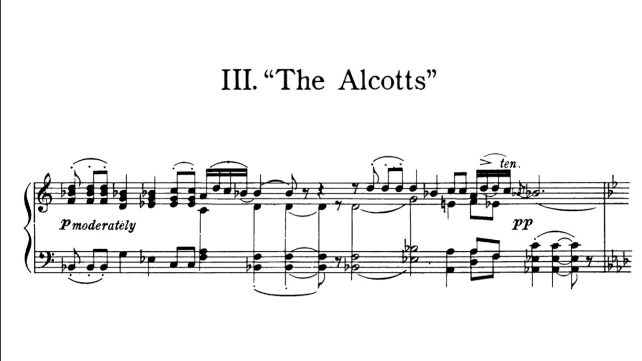 Ives plays Ives - Sonata No. 2, Movement 3: 