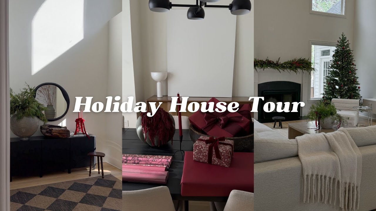 Holiday House Tour - Soft Minimalism Christmas Decor