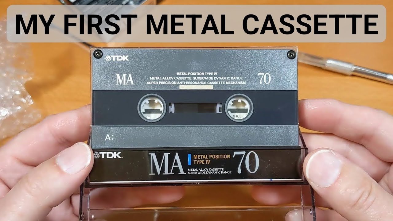 Кассета TDK MA Metal Position Type IV