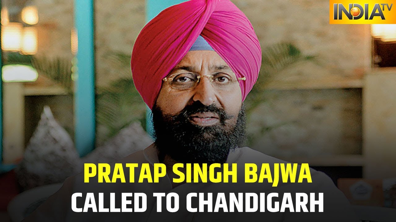 Congress Leader Pratap Singh Bajwa Called To Chandigarh Amid Punjab Congress Infight