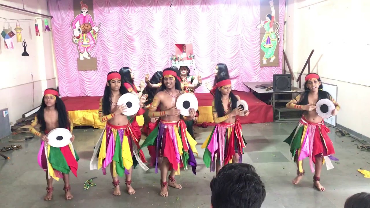 Ali Hasat Khelat Mazi Lakha aai|Inter school Folk Dance competition |Potraj Dance by Rahim Tamboli