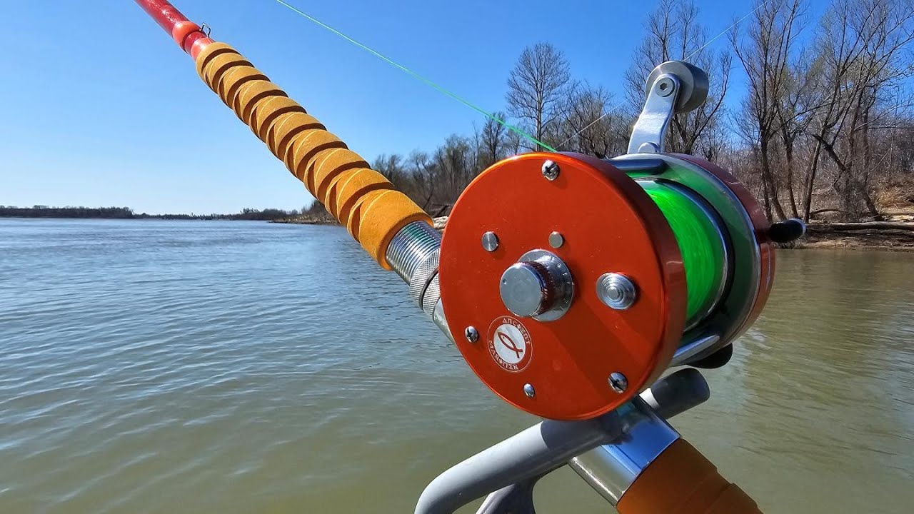 Ancient Mariner 7000... an absolute TANK of a REEL!!  #catfishing #review #fishing #fishinggear